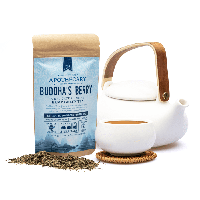 The Brothers Apothecary Buddha’s Berry Hemp CBD Tea - Combo 2