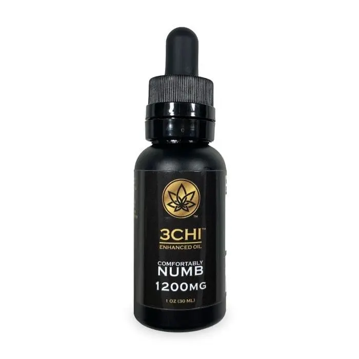 3Chi Delta-8 Comfortably Numb Tincture (600 mg Delta-8-THC, 600 mg CBN, 60 mg CBC) A