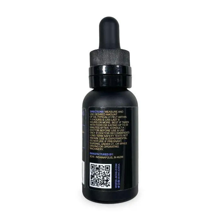 3Chi Delta-8 Tincture (1200 mg Delta-8-THC) B
