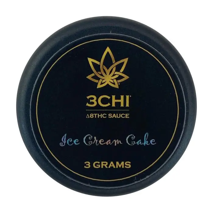 3Chi Delta-8 Ice Cream Cake Dabs Sauce 3 gram