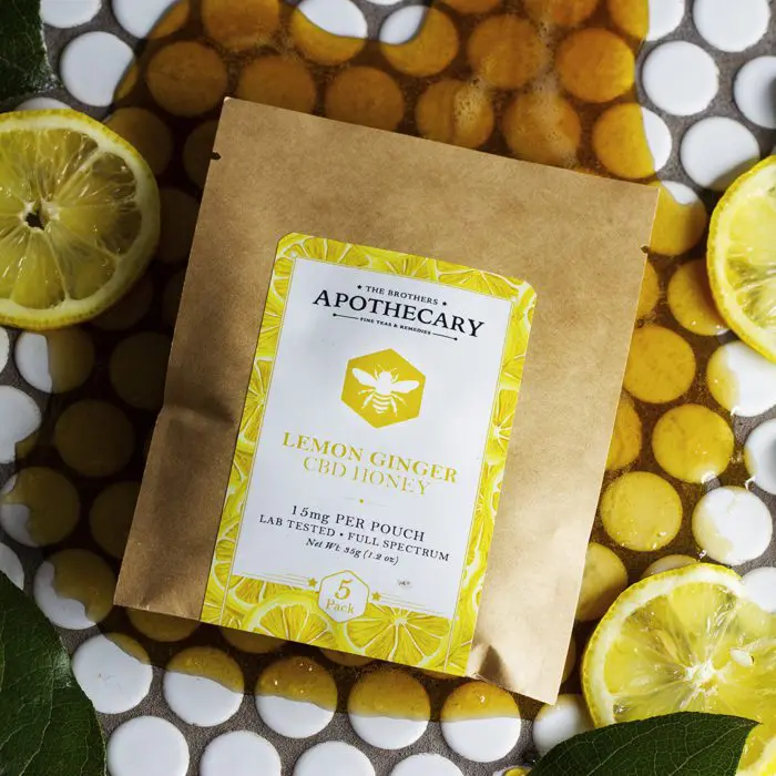 The Brothers Apothecary Lemon Ginger CBD Honey