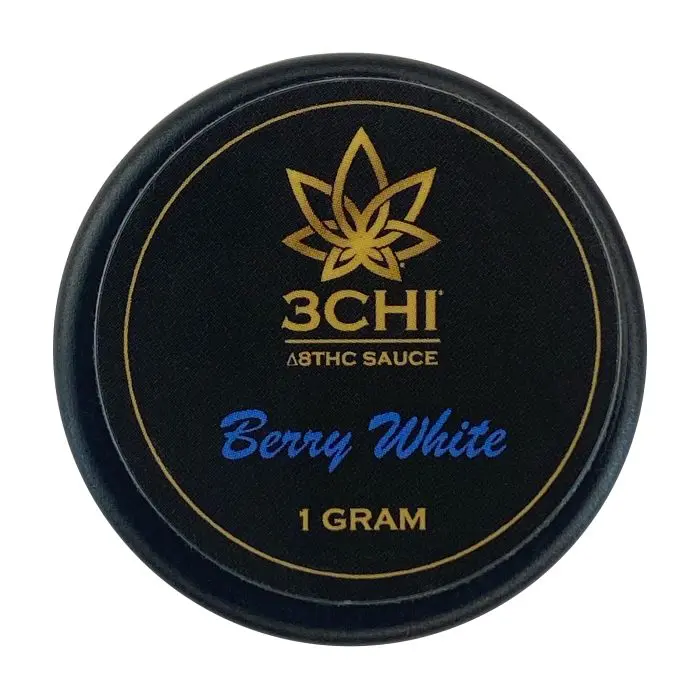 3Chi Delta 8 Dabs Sauce - Berry White (1 or 3 grams Delta 8 THC)