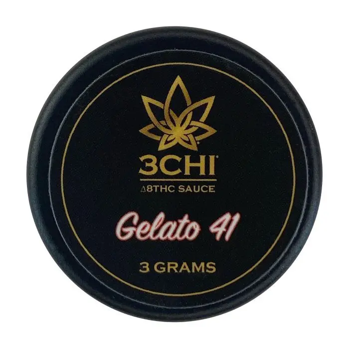3Chi Delta 8 Dabs Sauce - Gelato 41 (1 or 3 grams Delta 8 THC) - Image 2