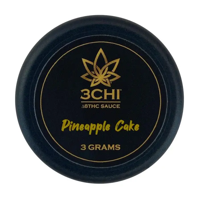 3Chi Delta-8 Pineapple Cake Dabs Sauce 3 gram