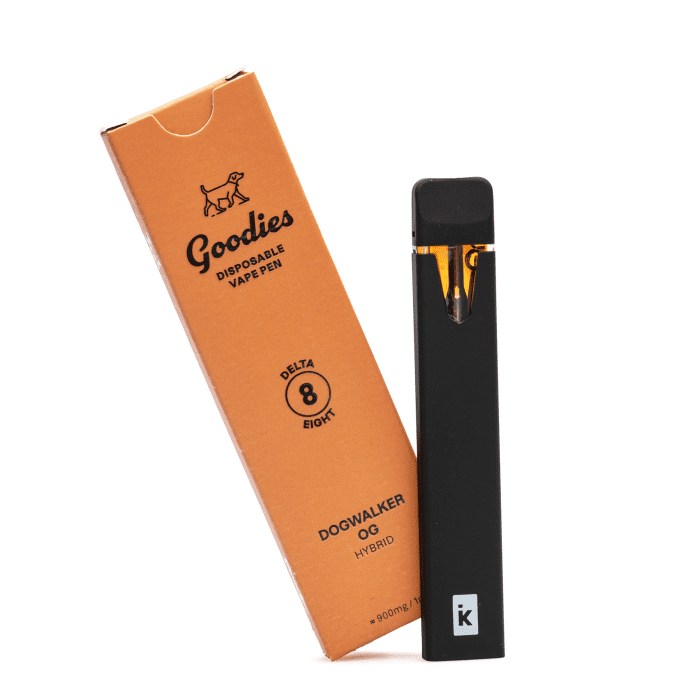 Goodies Dogwalker OG Delta-8-THC Disposable Vape- Combo