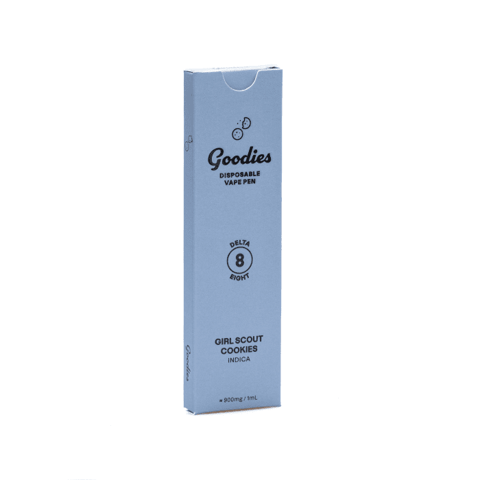 Goodies Girl Scout Cookies Delta-8-THC Disposable Vape - Box Front