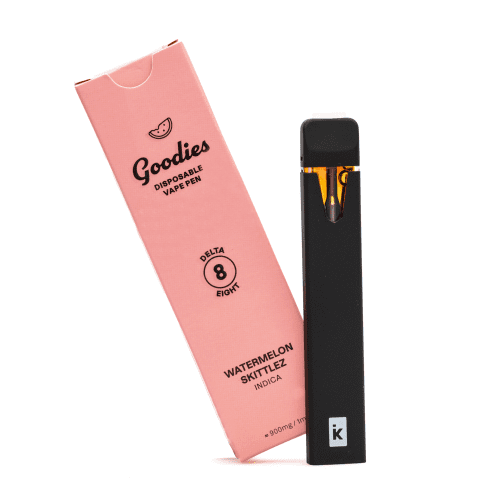 Goodies Watermelon Skittlez Delta-8-THC Disposable Vape- Combo