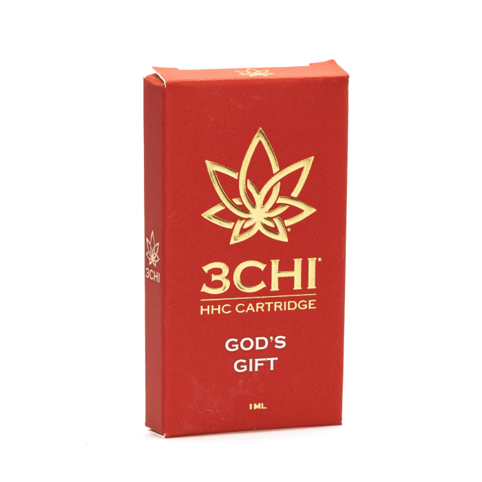 3Chi HHC Vape Cartridge - God's Gift - Image 2