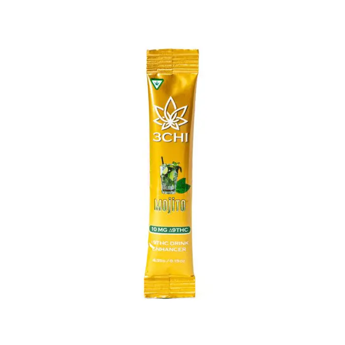 3Chi Delta-9-THC Flavored Drink Enhancer – Mojito - Single