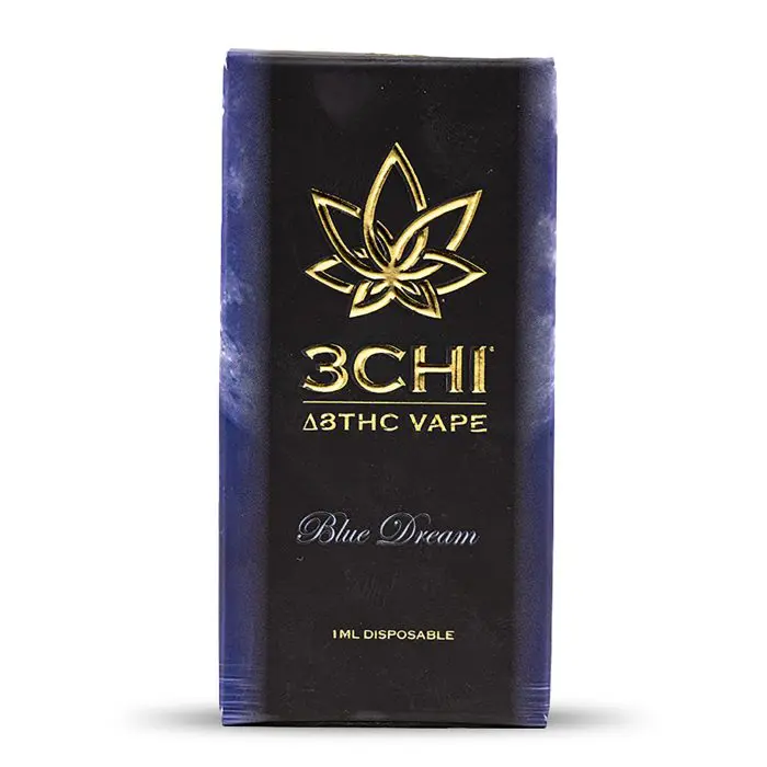 3Chi Delta 8 THC Disposable Vape Pen - Blue Dream - Image 2