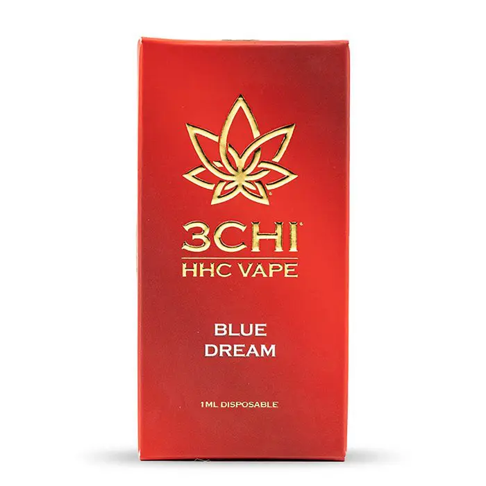 3Chi HHC Disposable Vape Pen – Blue Dream - Box Front