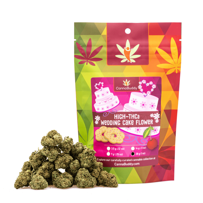 THCa Flower Wedding Cake - 28g