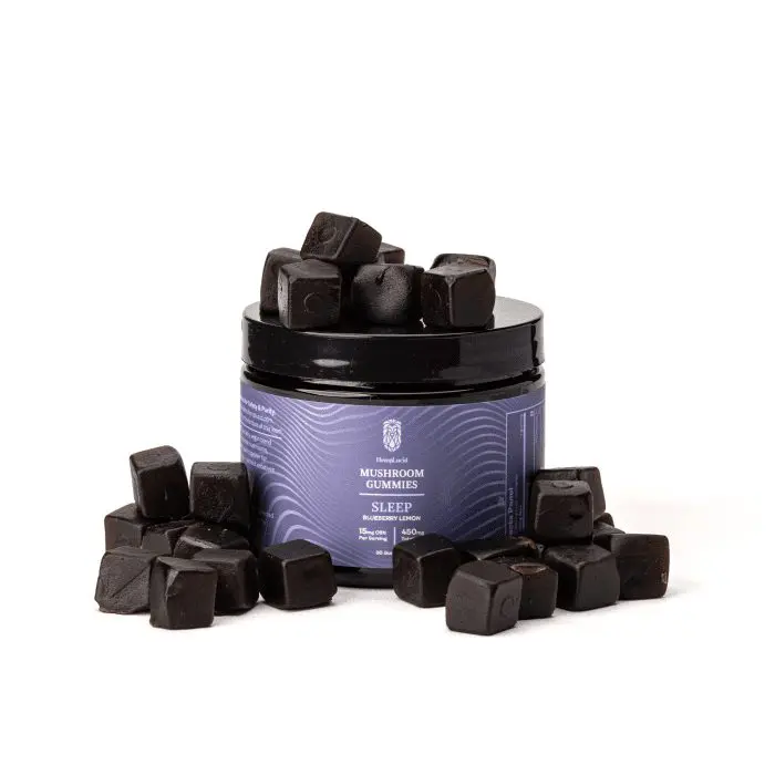 HempLucid - Mushroom Gummies - Sleep - Blueberry Lemon - Combo