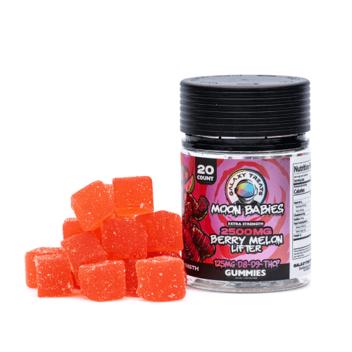 Galaxy Treats Delta 8 Delta 9 THCP Gummies - Berry Melon Lifter - Combo
