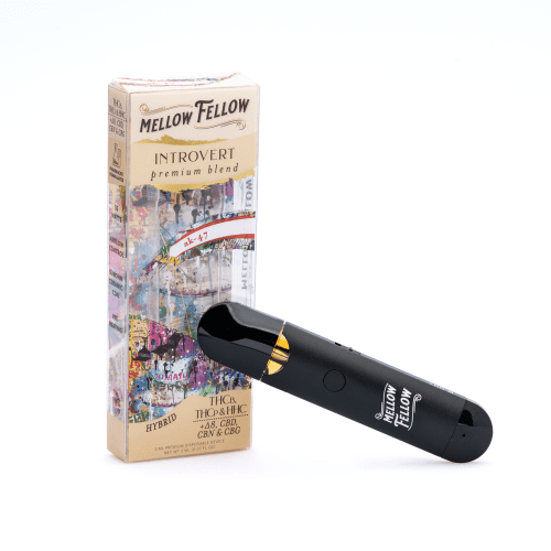 Mellow Fellow 2 gram Introvert Blend Disposable Vape - AK47 - Combo