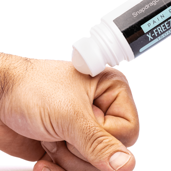 Snapdragon Pain Relief X-Freeze Roll On (1500 mg CBD) - Detail