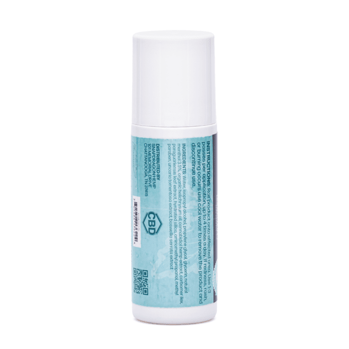Snapdragon Pain Relief X-Freeze Roll On (1500 mg CBD) - Jar Back