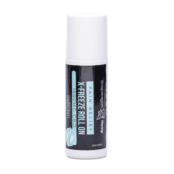 Snapdragon Pain Relief X-Freeze Roll On (1500 mg CBD) - Jar Front