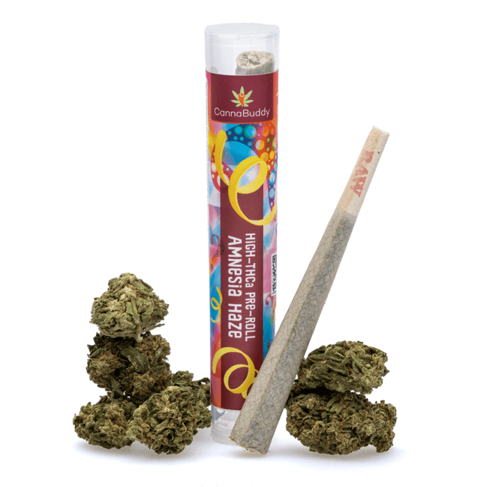 THCa Flower Pre-Roll Amnesia Haze - Combo
