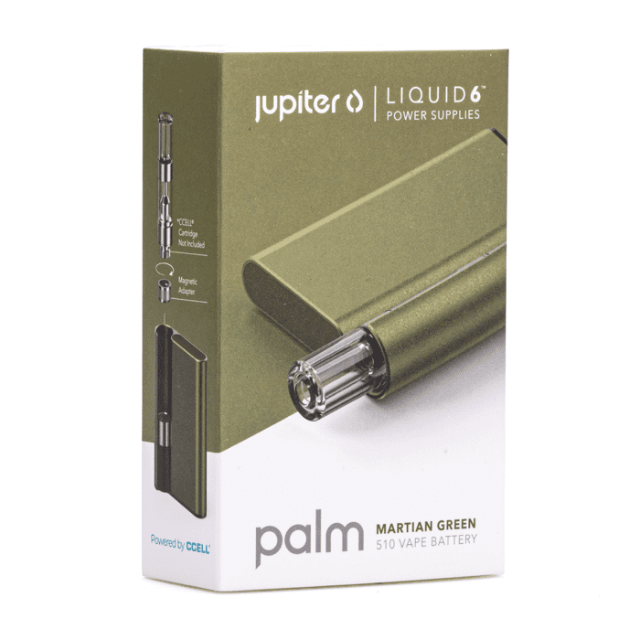 CCELL Palm Vape Battery - Green - Box Front