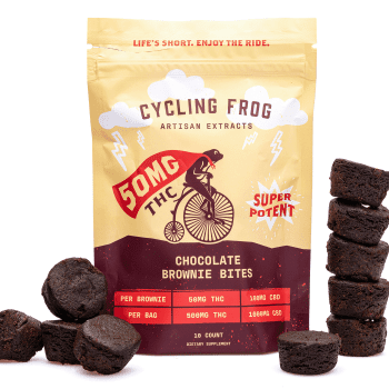 Cycling Frog high dose Delta 9 brownies