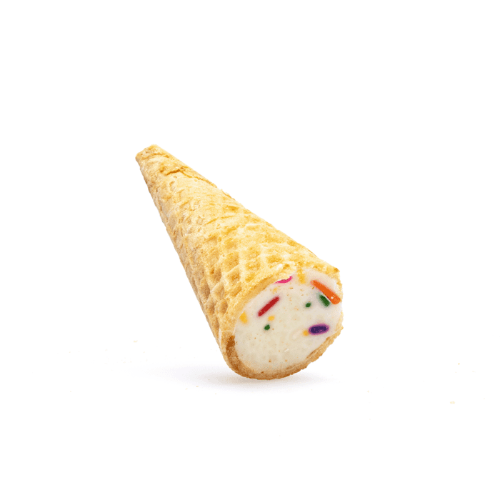 Baked Bags Delta 8 THC Coned - Birthday Cake (600 mg Total Delta 8 THC) - Single