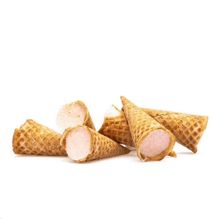 Baked Bags Delta 8 THC Coned - Strawberry Shortcake (600 mg Total Delta 8 THC) - Pile