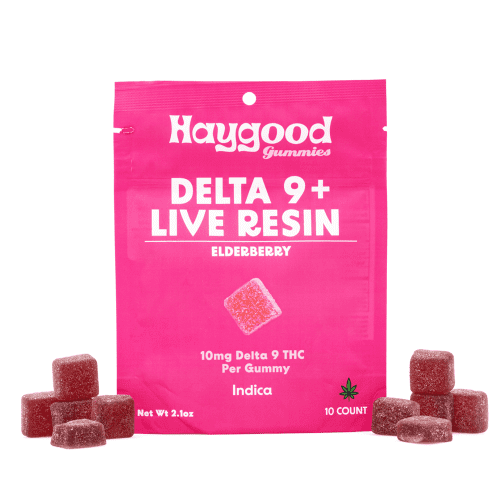 Haygood Delta 9 Live Resin Gummies - Elderberry (200 mg Total Delta 9 THC) - combo