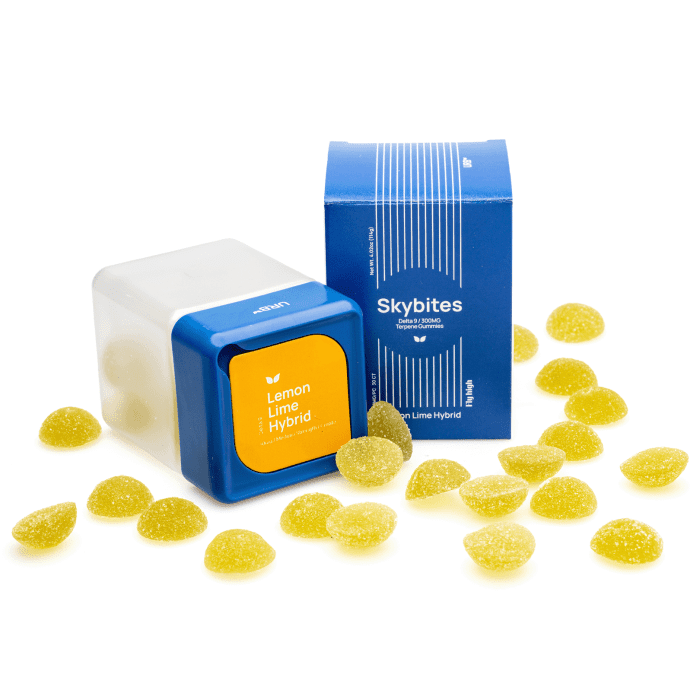 Urb Delta 9 THC Take Off Skybites - Lemon Lime (300 mg Total Delta 9 THC) - Combo