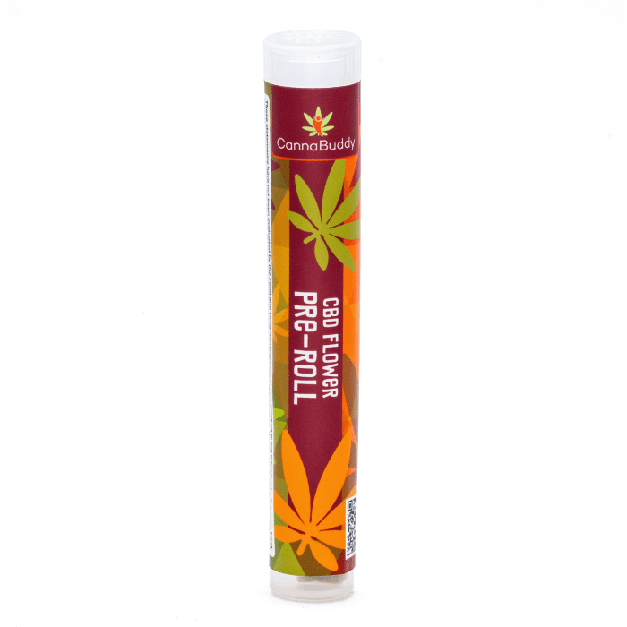 CBD Flower Pre-Roll Lemon Octane - tube front