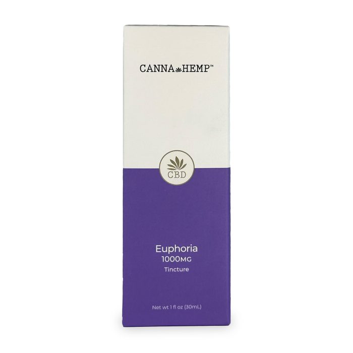Canna Hemp Euphoria Elixir Plus (1000 mg CBD) Box front