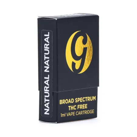 Gold Standard CBD 450 mg Natural Vape Cartridge - Box Front