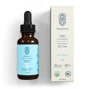 HempLucid Full-Spectrum CBD Tincture in MCT Oil (600 mg CBD)