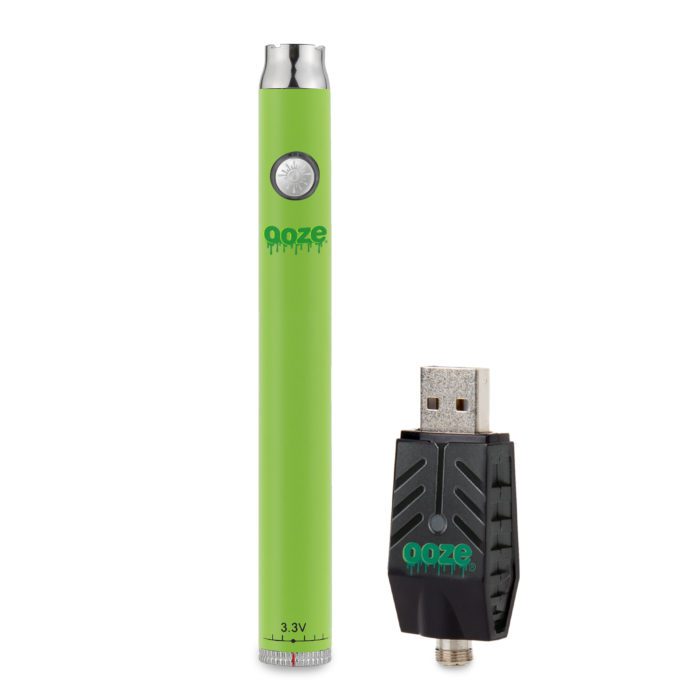 Ooze Slim Pen Twist - Green Charger