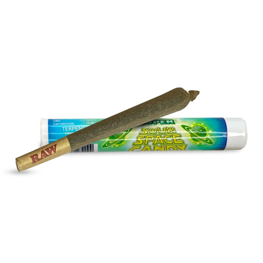 Shop CBD Flower Pre-Roll - Sour Space Candy Online | CannaBuddy