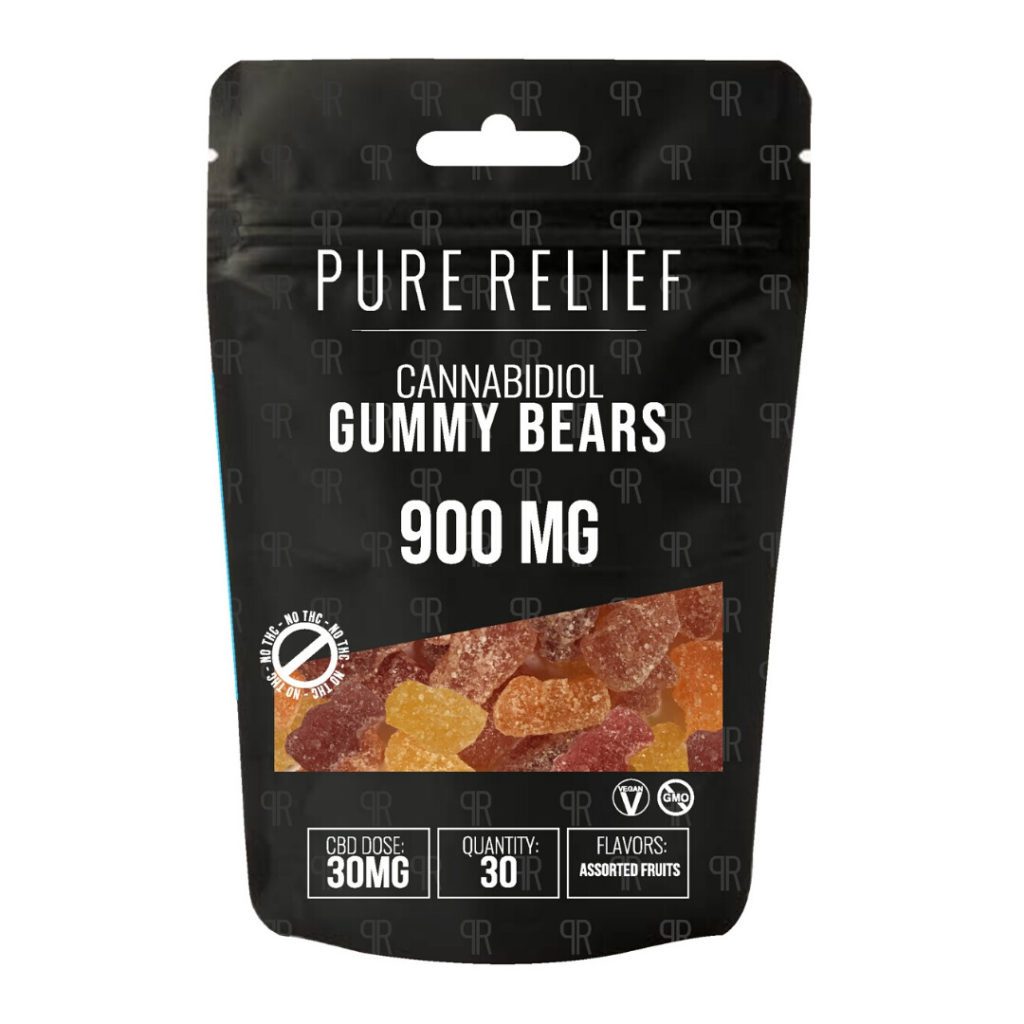 Pure Relief Daytime Gummies (900 mg Total CBD) | CannaBuddy