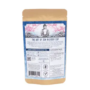 The Brothers Apothecary Buddha’s Berry Hemp CBD Tea - Bag Back