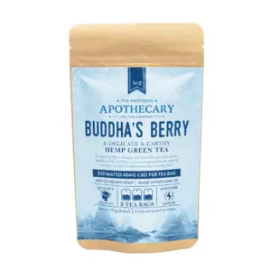 The Brothers Apothecary Buddha’s Berry Hemp CBD Tea - Bag Front