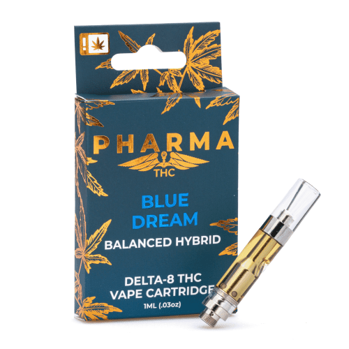 PharmaCBD Delta 8 THC Vape Cartridge - Blue Dream - Combo
