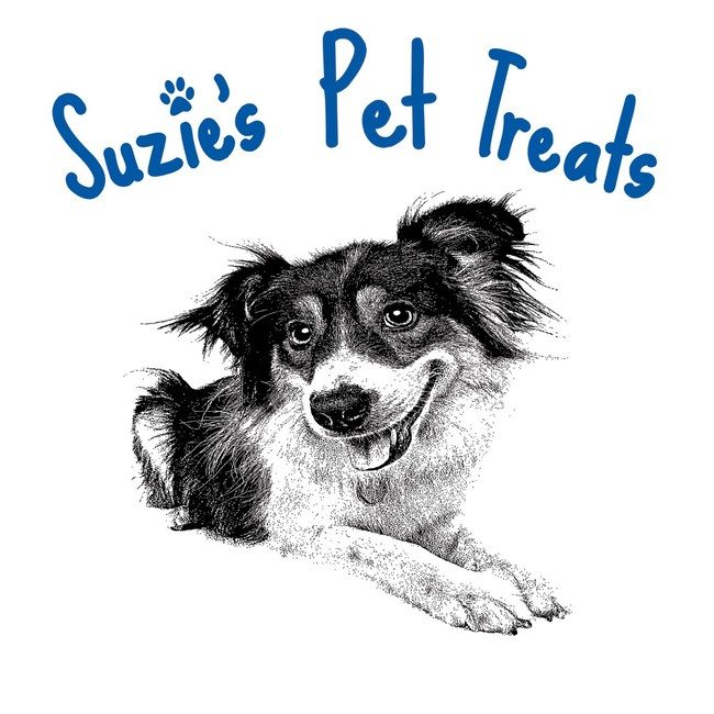 Suzie's Pet Treats Logo Stacked