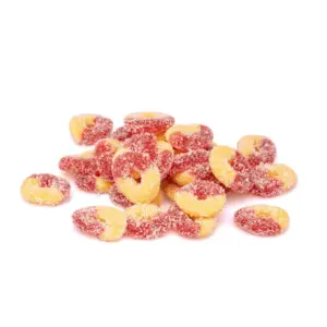 CannaBuddy Delta 8 Peach Rings (600 mg Total Delta 8 THC) - Image 4