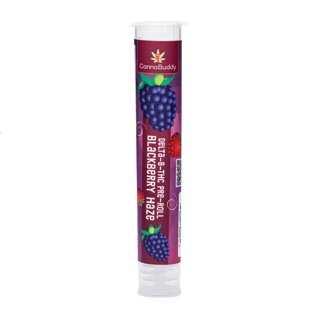 Shop PharmaCBD Delta-8-THC Infused Blackberry Haze Pre-Rolls Online |  CannaBuddy