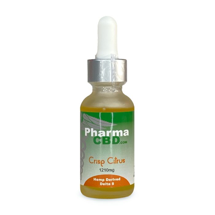 PharmaCBD Delta-8 Crisp Citrus Tincture (1210 mg Delta-8-THC) C