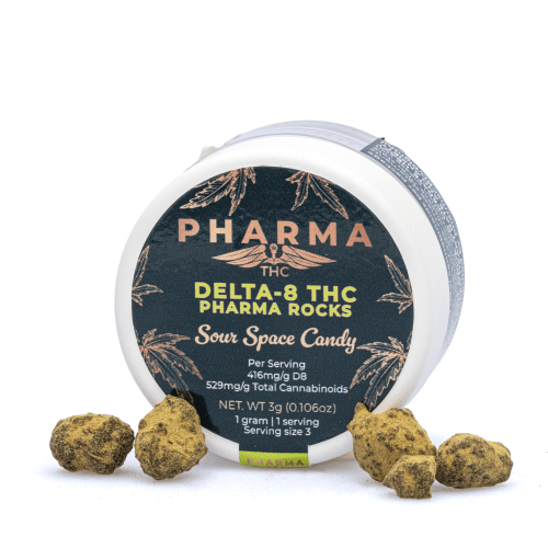 PharmaCBD Delta-8-THC Infused Sour Space Candy - Combo