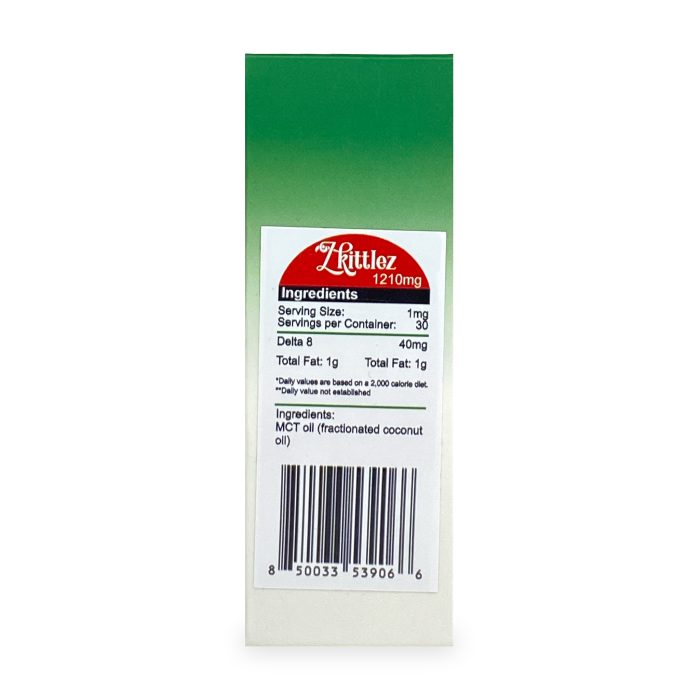 PharmaCBD Delta-8 Zkittlez Tincture (1210 mg Delta-8-THC) B