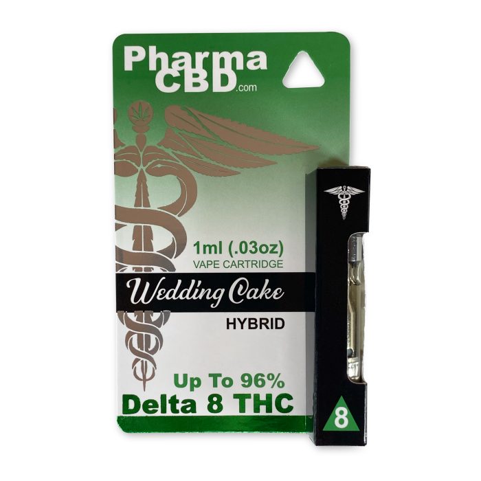 PharmaCBD Wedding Cake Delta-8-THC Vape Cartridge