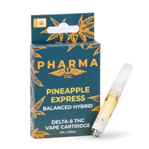 PharmaTHC Delta 8 THC Vape Cartridge - Pineapple Express - Combo