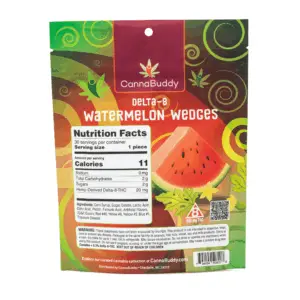 CannaBuddy Delta 8 Watermelon Wedges (600 mg Total Delta 8 THC) - Image 3