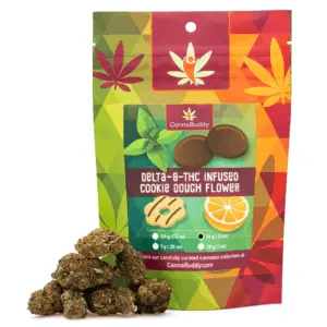 Delta 8 THC Infused Flower - Cookie Dough - 14g