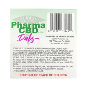 PharmaCBD Delta 8 Dabs - Runtz (1 gram Delta 8 THC) - Image 4